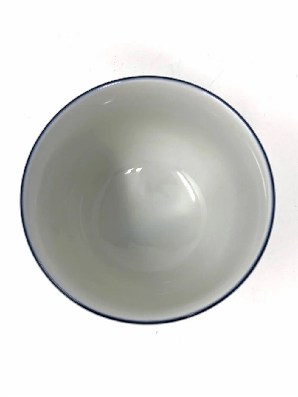 Vintage Dansk Flora Bayberry Blue Pedestal Dessert Bowl Japan